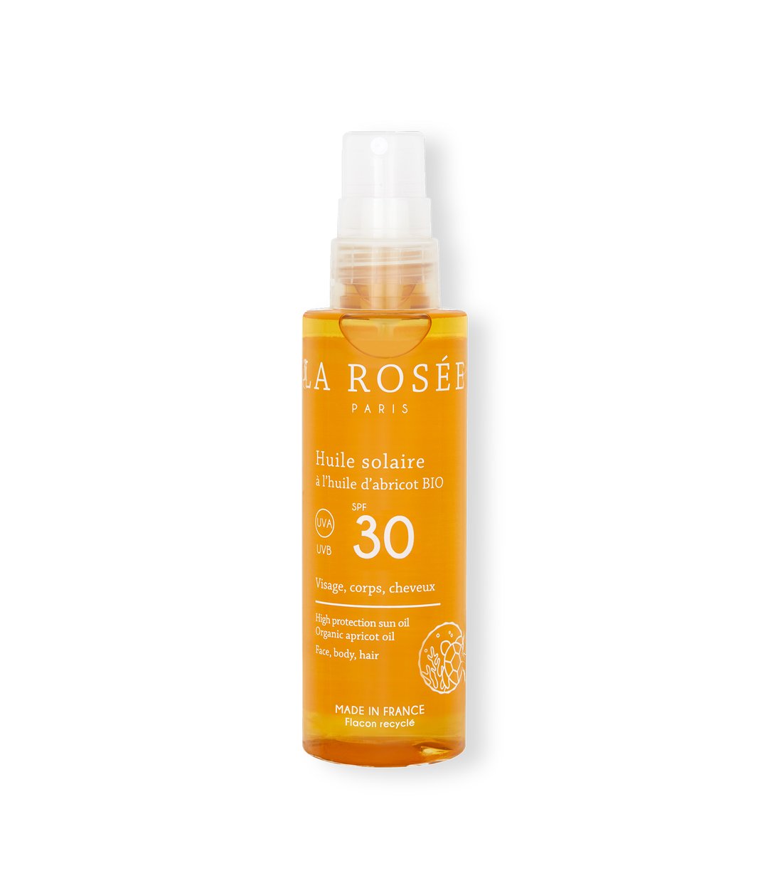 Organik Kayısı Yağı İçeren SPF 30 Yüksek Korumalı Güneş Koruyucu Yağı