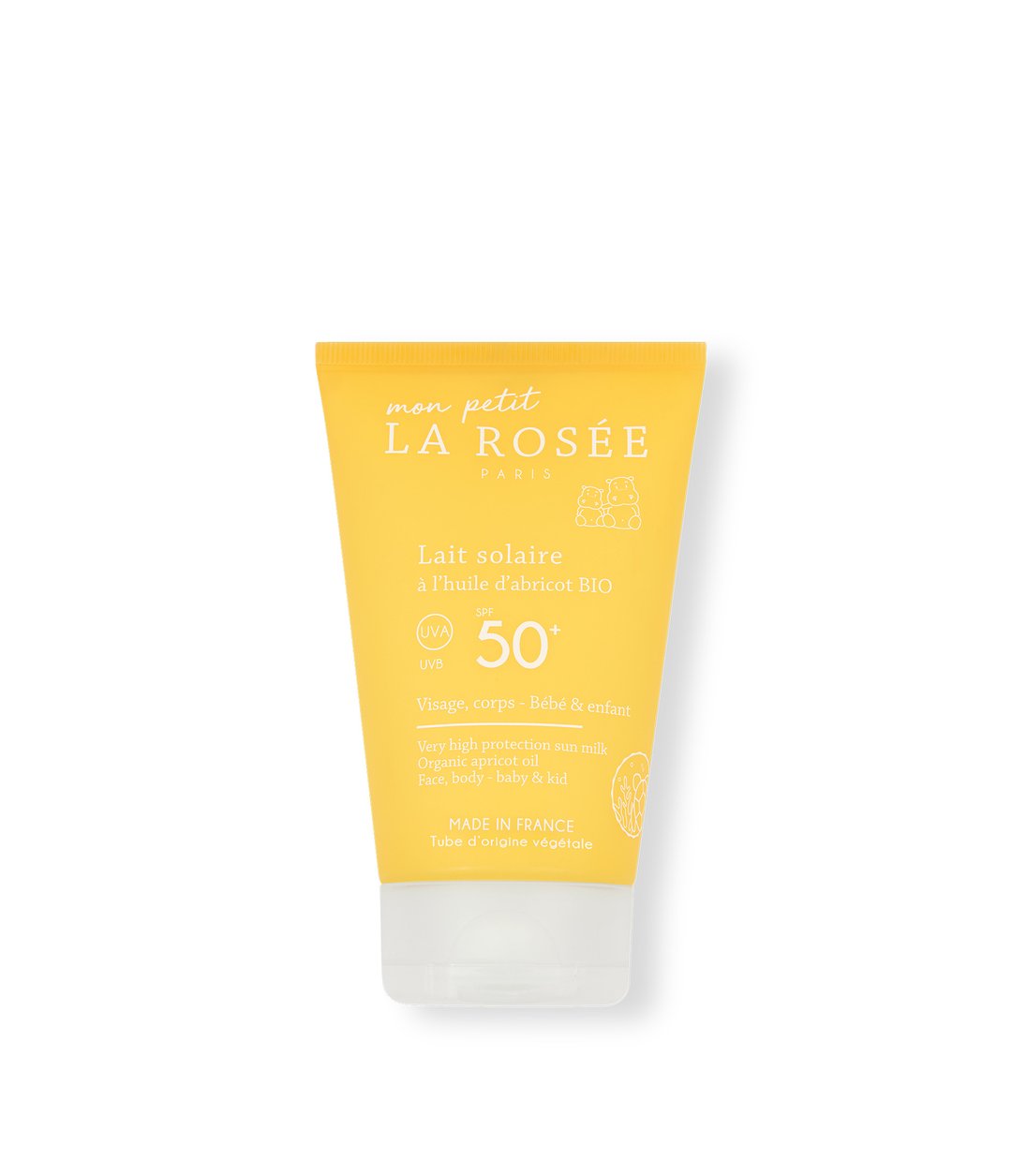Organik Kayısı Yağlı SPF 50+ Çok Yüksek Korumalı Çoçuk Güneş Koruyucu Süt