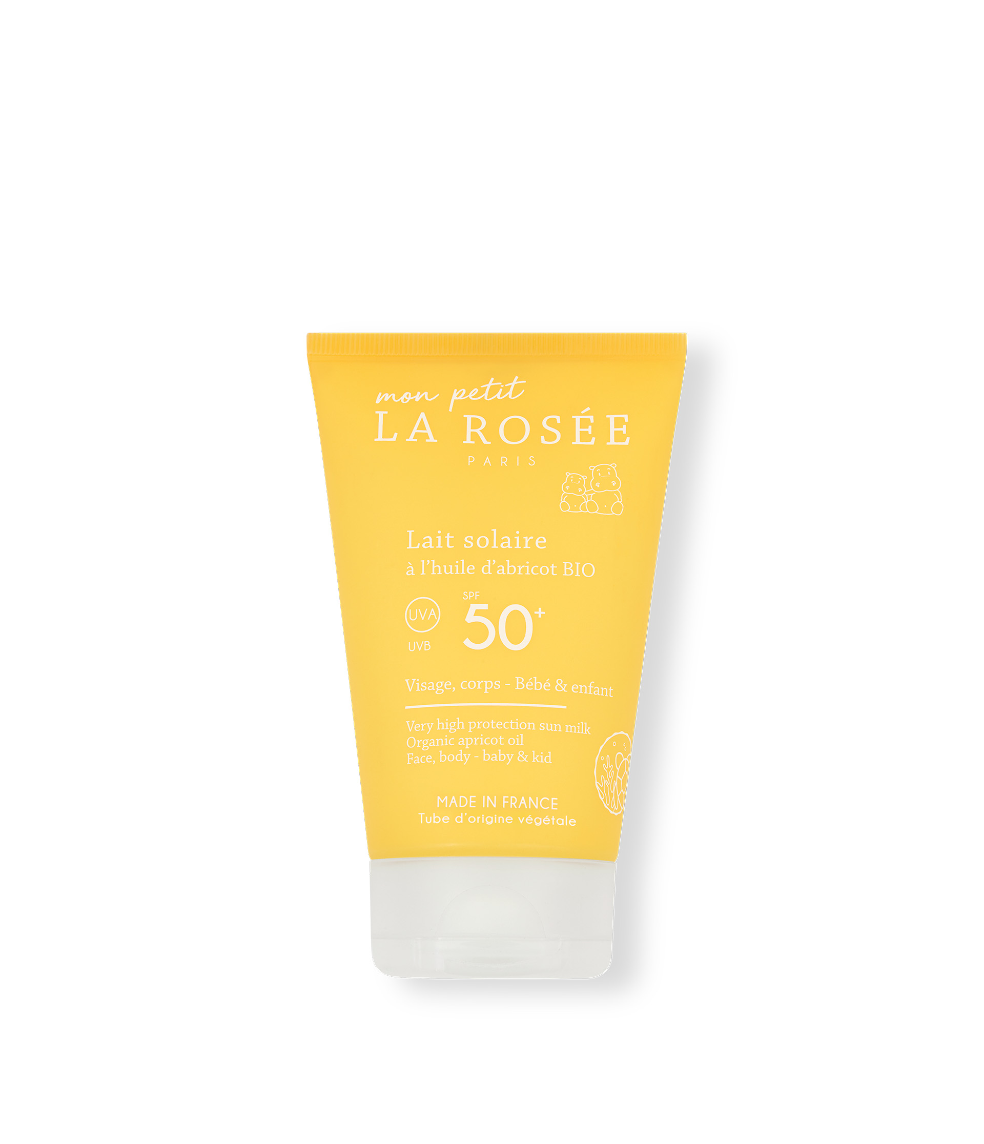 Organik Kayısı Yağlı SPF 50+ Çok Yüksek Korumalı Çoçuk Güneş Koruyucu Süt